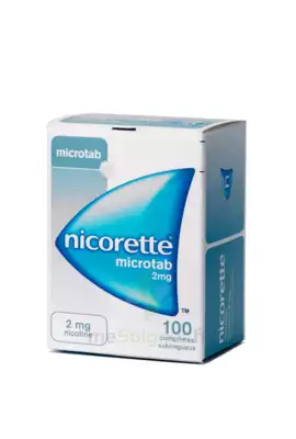 Nicorette Microtab 2 Mg, Comprimé Sublingual 100 à Le Teich