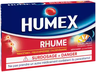 Humex Rhume Comprimés Et Gélules Plq/16 à Le Teich