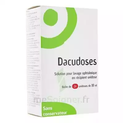 Dacudoses Solution Pour Lavement Ophtalmologique 24unid/10ml à Le Teich