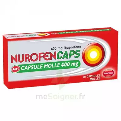 Nurofencaps 400 Mg Caps Molle Plq/10 à Le Teich
