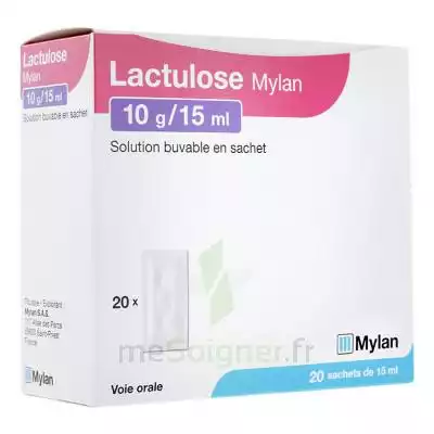 Lactulose Mylan Pharma 10 G, Solution Buvable En Sachet-dose à Le Teich